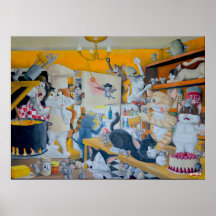 Chaos dans la cuisine - Poster