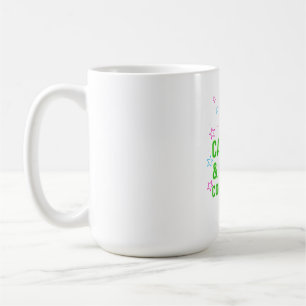 Chaos de bureau + Café chaud - Mug de motivation p