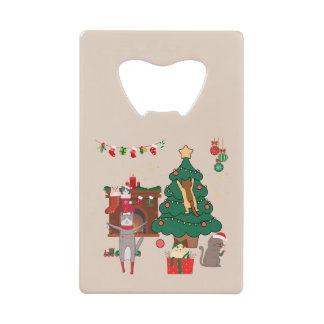 Chaos de chats de Noël