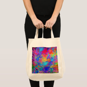 Chaos de couleurs grand Sac fourre-tout