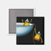 Chaos de maïs - Drôle 3 de 4 - Aimant (Recto/Verso)