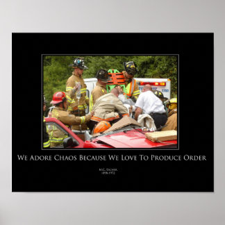 Chaos (De)Motivatie Poster