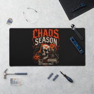 Chaos de saison gothique sombre crâne Halloween