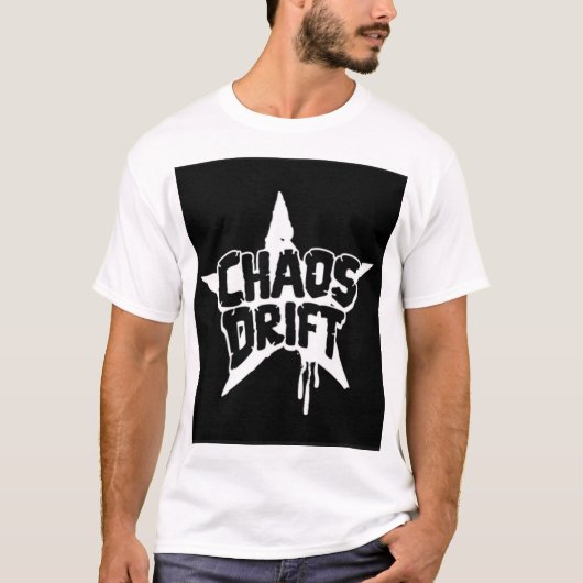 Chaos Drift Grafische T-Shirt – Street Racen & Dri (Voorkant)