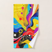 Chaos en Harmonie Art (Serviette à main)