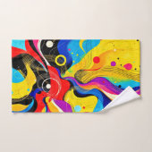 Chaos en Harmonie Art (Serviette à main)