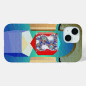 CHAOS EN ORDE TEMPLE Surreal Fractal Art Case-Mate iPhone Case (Achterkant (horizontaal))