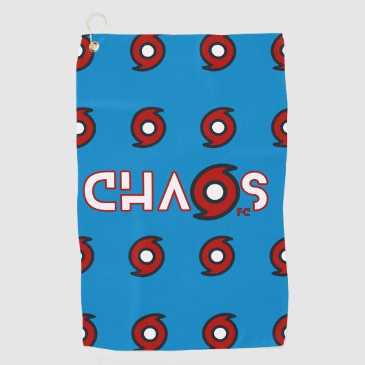 Chaos FC Golfhanddoek (Voorkant)