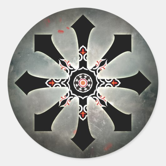 Chaos Herziene sticker (Voorkant)