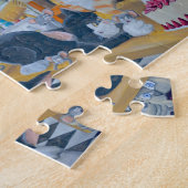 Chaos in de keuken legpuzzel (Zijkant)