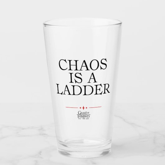 Chaos is een adder glas (Voorkant)