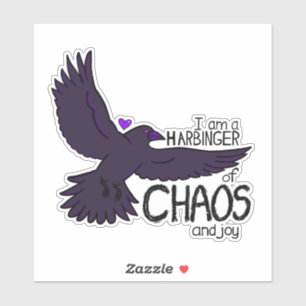Chaos Kraai Sticker