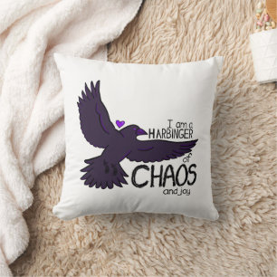 Chaos Kraai Tapijt Kussen