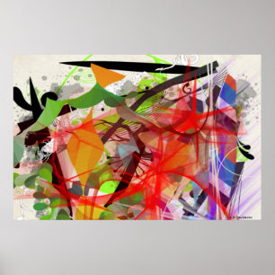 CHAOS KUNST - BERE POSTERS & CANVAS WANDKUNST - CA