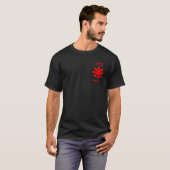 Chaos Master met aangepaste naam T-shirt (Voorkant volledig)