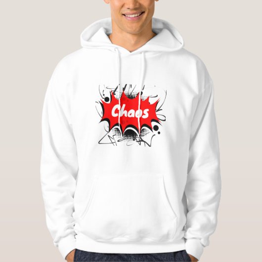 CHAOS Mode – Comic Blast Hoodie (Voorkant)