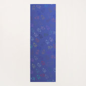 Chaos OMs | Blauw,  Indigoom Yogamat (Achterkant)