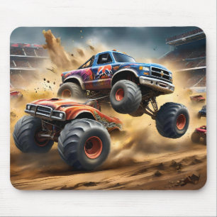 Chaos on Wheels: Monster Truck Smash Derby, Muismat