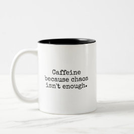 Chaos Plus Koffie Grappige Mok