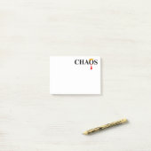 Chaos Post-it® Notes (Op bureau)