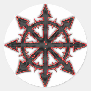 Chaos Ronde Sticker