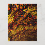 Chaos Theory 4 Abstracte fractale Kunst Briefkaart (Voorkant)