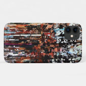 Chaos Trees Abstract Art Phone Case (Achterkant (horizontaal))