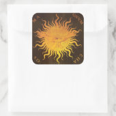 Chaos Vierkante Sticker (Tas)