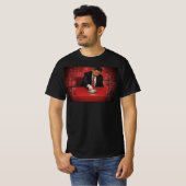 Chaos Xi Jinping Distorted Portrait Tee — Politica T-shirt (Voorkant volledig)