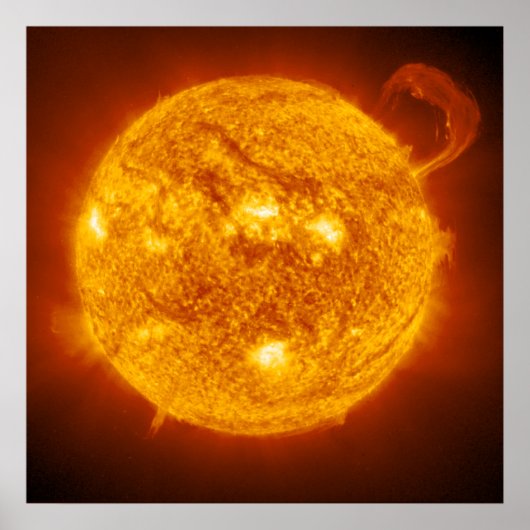 Chaotic Sun Poster (Voorkant)