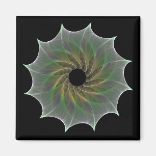 chaotische attractie fractal spiraal cirkel magneet