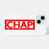 Chap Stamp Case-Mate iPhone Case (Achterkant (horizontaal))