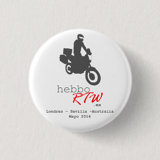 Chapa de HebboRTW Ronde Button 3,2 Cm