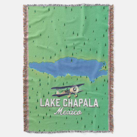 Chapala meer Mexico Deken (Voorkant Verticaal)