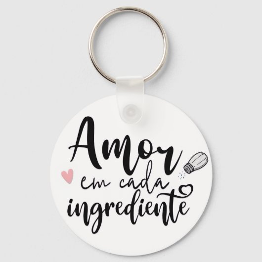 Chapas con texto  sleutelhanger (Voorkant)
