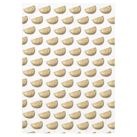 Chapati Roti India IndiIndiaas voedselbrood Tafelkleed (Voorkant)