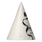 Chapeau Anniversaire Arc Noir Tout Âge (Gauche)