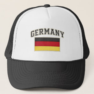 Chapeau Casquette Brodé Drapeau Patriotique Allema