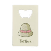 Chapeau Cloche Jaune (Dos)