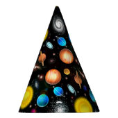 Chapeau coloré de partie de l'espace d'astronomie (Droite)