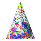 Chapeau d'anniversaire de fête, 2 février, Chapeau (Dos)
