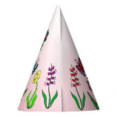 Chapeau d'anniversaire Fée blonde et Licorne (Dos)