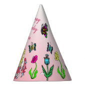 Chapeau d'anniversaire Fée blonde et Licorne (Droite)