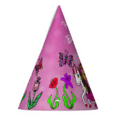 Chapeau d'anniversaire Fée et Licorne (Gauche)