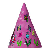 Chapeau d'anniversaire Fée et Licorne (Droite)