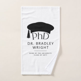 Chapeau de doctorat personnalisé pour la remise de