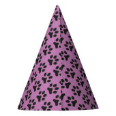 Chapeau de fête à empreinte de chat (Dos)