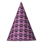 Chapeau de fête à empreinte de chat (Devant)