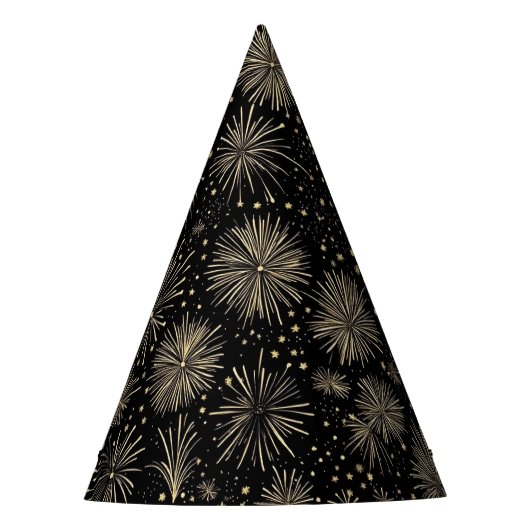Chapeau de fête à feu d'artifice (Devant)