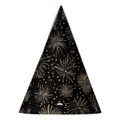 Chapeau de fête à feu d'artifice (Gauche)